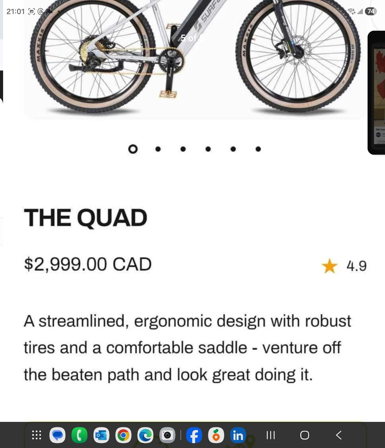 Surface604 "The Quad" Electric Bike - photo 5