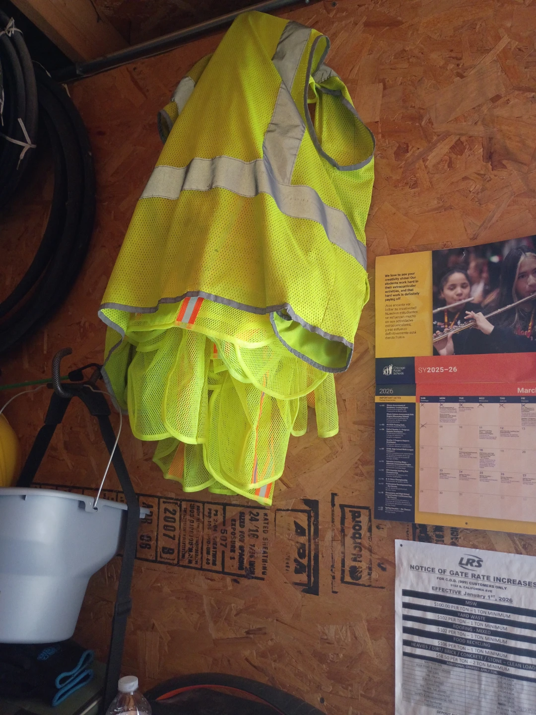 Yellow Hard Hats and High Visibility Vests