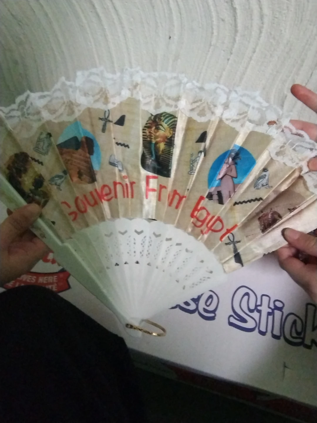 Souvenir Fan from Egypt