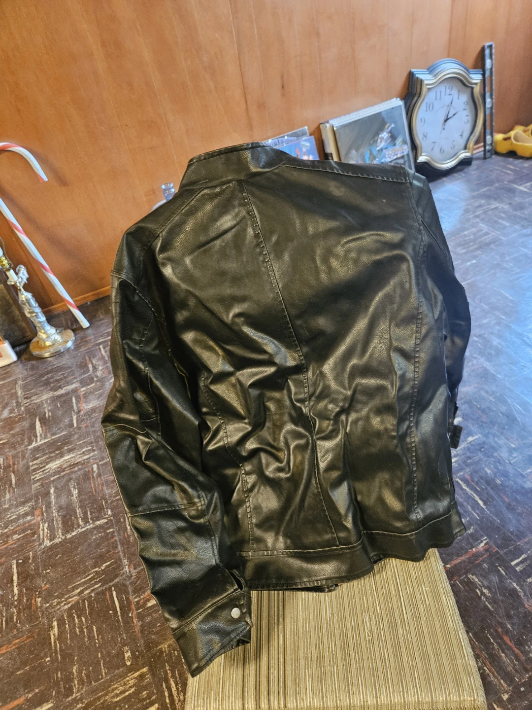 DH3 Faux Leather Moto Jacket L/G - photo 4