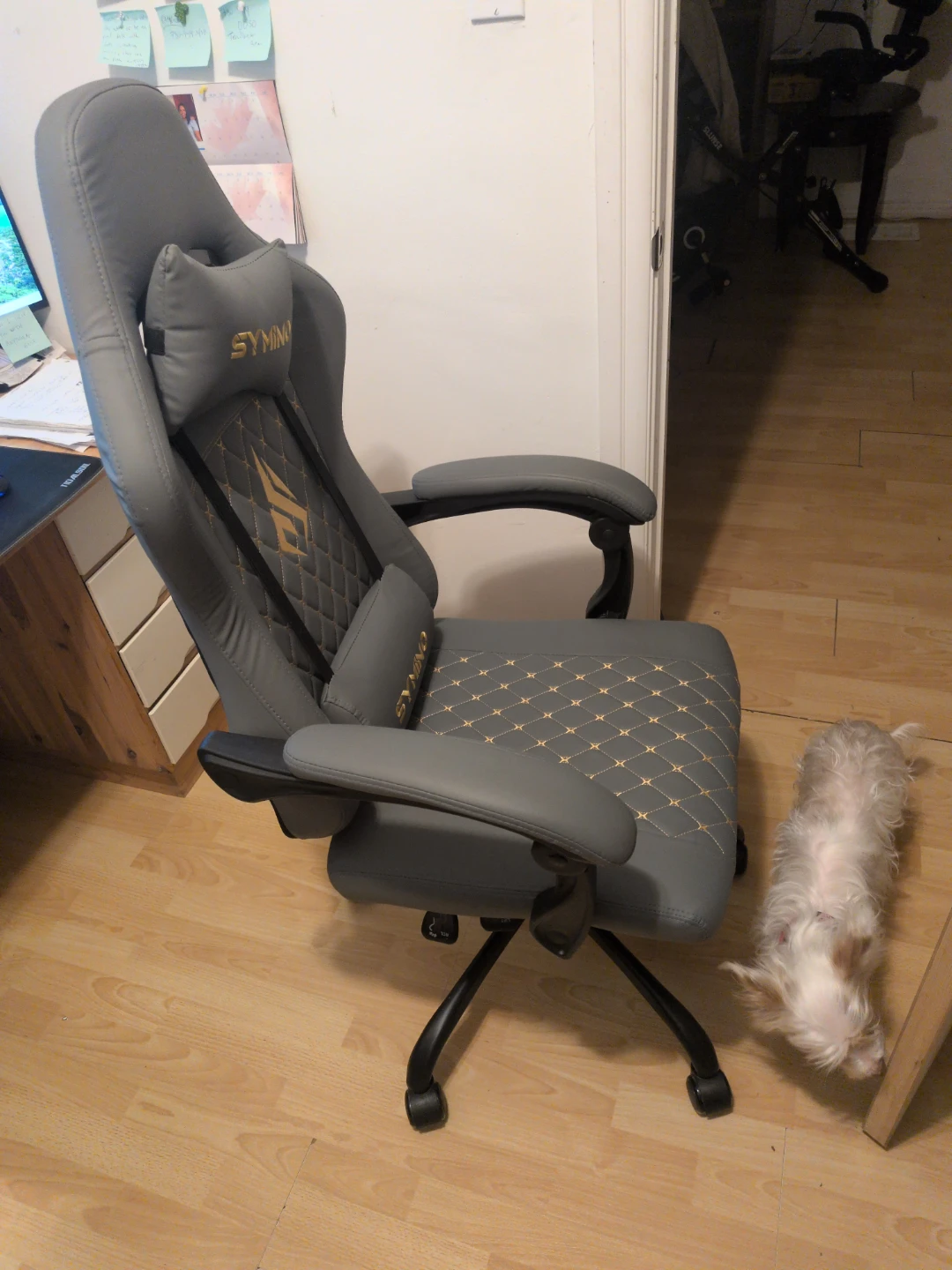 Symino Grey Gaming Chair - photo 2