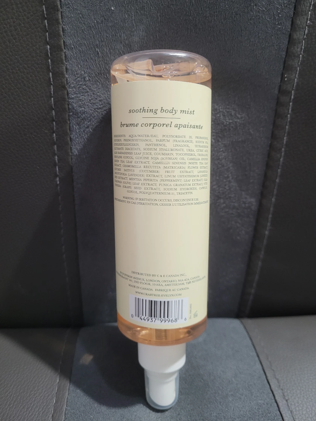 Crabtree & Evelyn Summer Hill Soothing Body Mist 240ml - photo 2