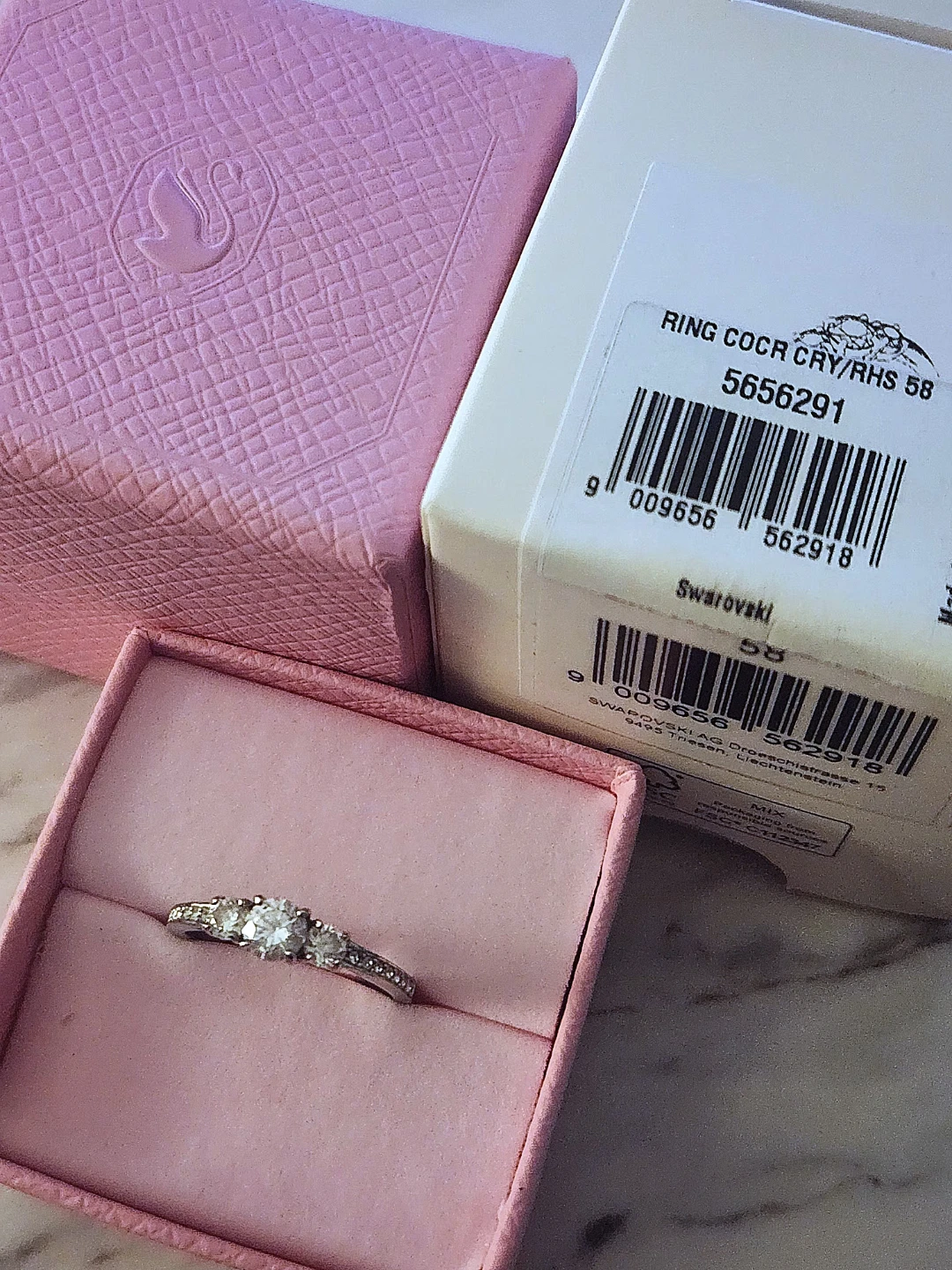Like-New Swarovski Ring Set - Mother's Day gift - photo 3