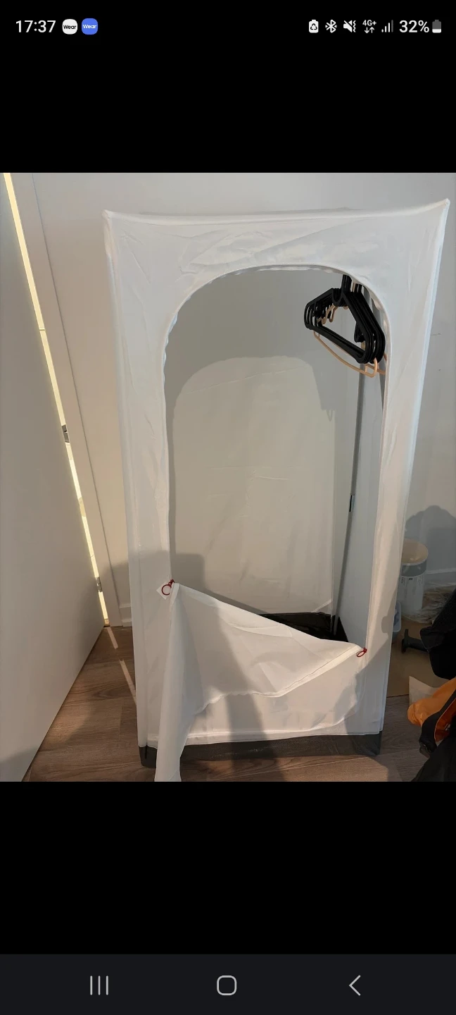 Free Portable Wardrobe Clothes Closet