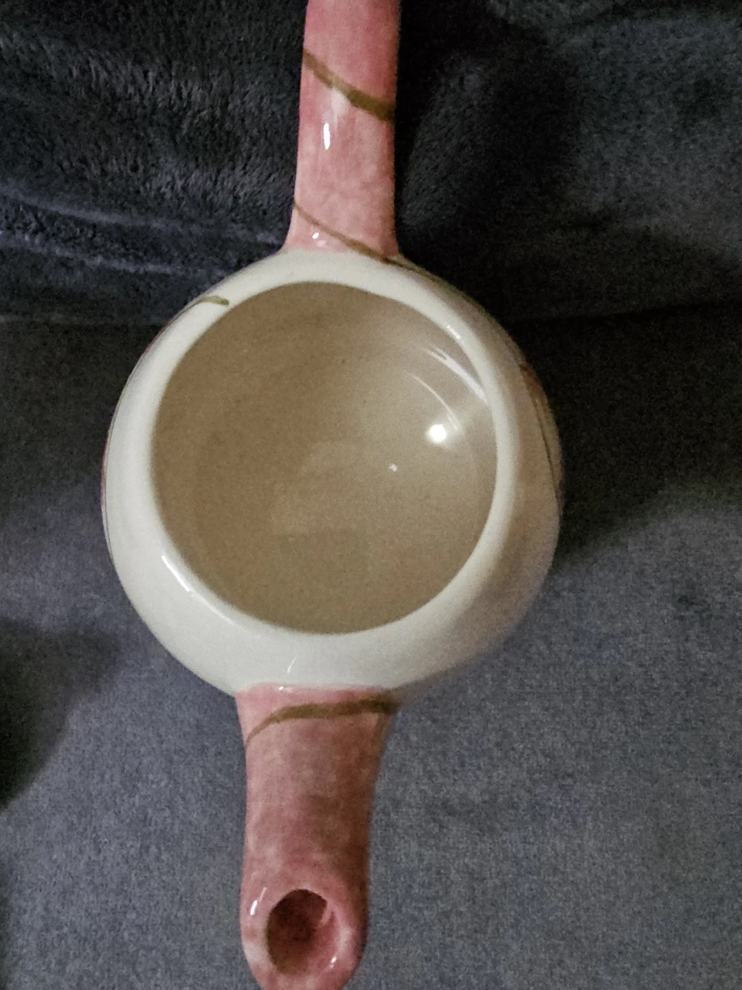 Ceramic Teapot with Pink Floral Design - photo 4