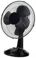 Black Table Fan