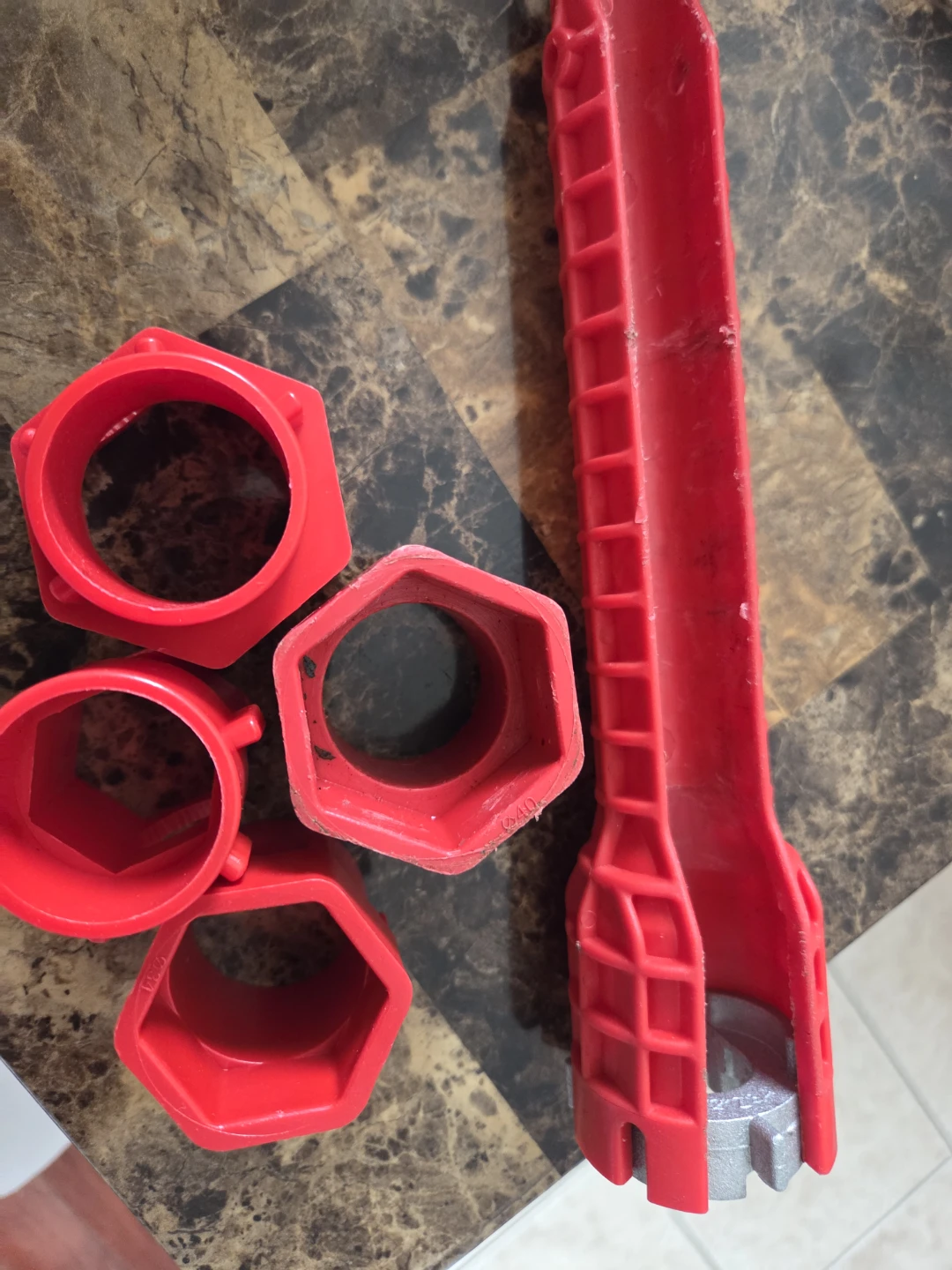 Ergonomic Bathroom Tools Sink Bathroom Wrench Plumbing - photo 2