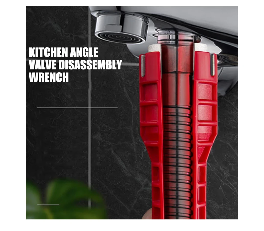 Ergonomic Bathroom Tools Sink Bathroom Wrench Plumbing - photo 5