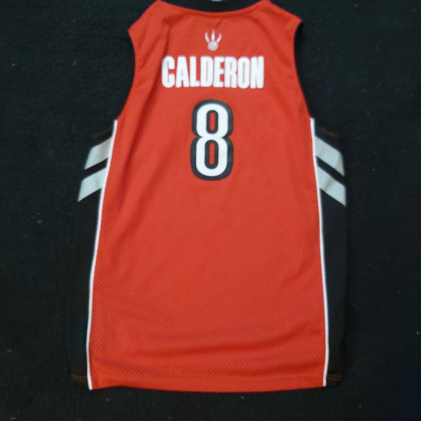 Adidas Toronto Raptors Jose Calderon #8 Basketball Jersey XL - photo 2