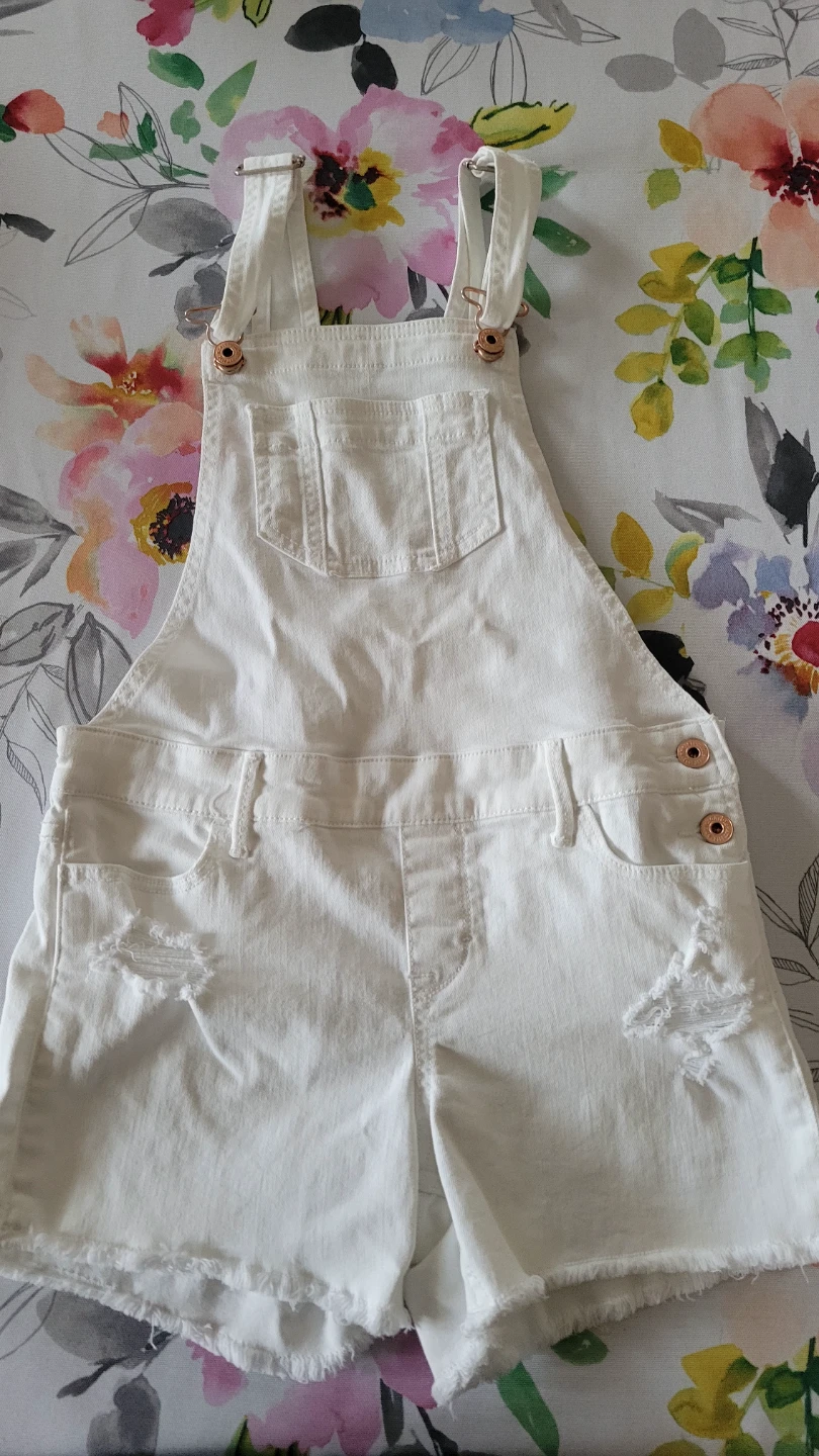 Abercrombie Kids White Shortall Size 11/12