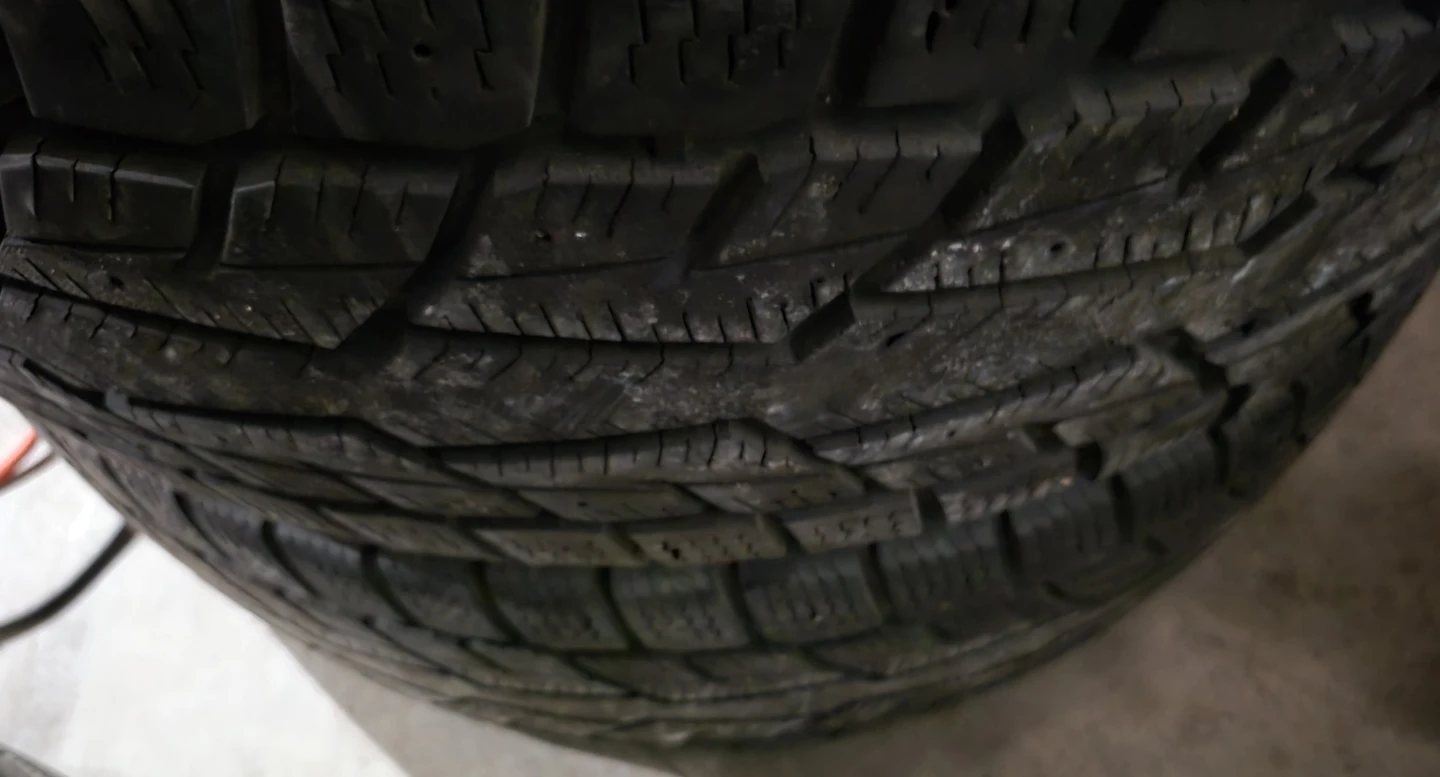 Good Set of 4 Tires Size LT 275 70 R18 M+S *REAL DEAL*