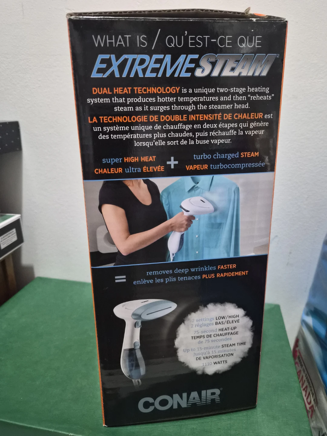 Conair ExtremeSteam Fabric Steamer - photo 2