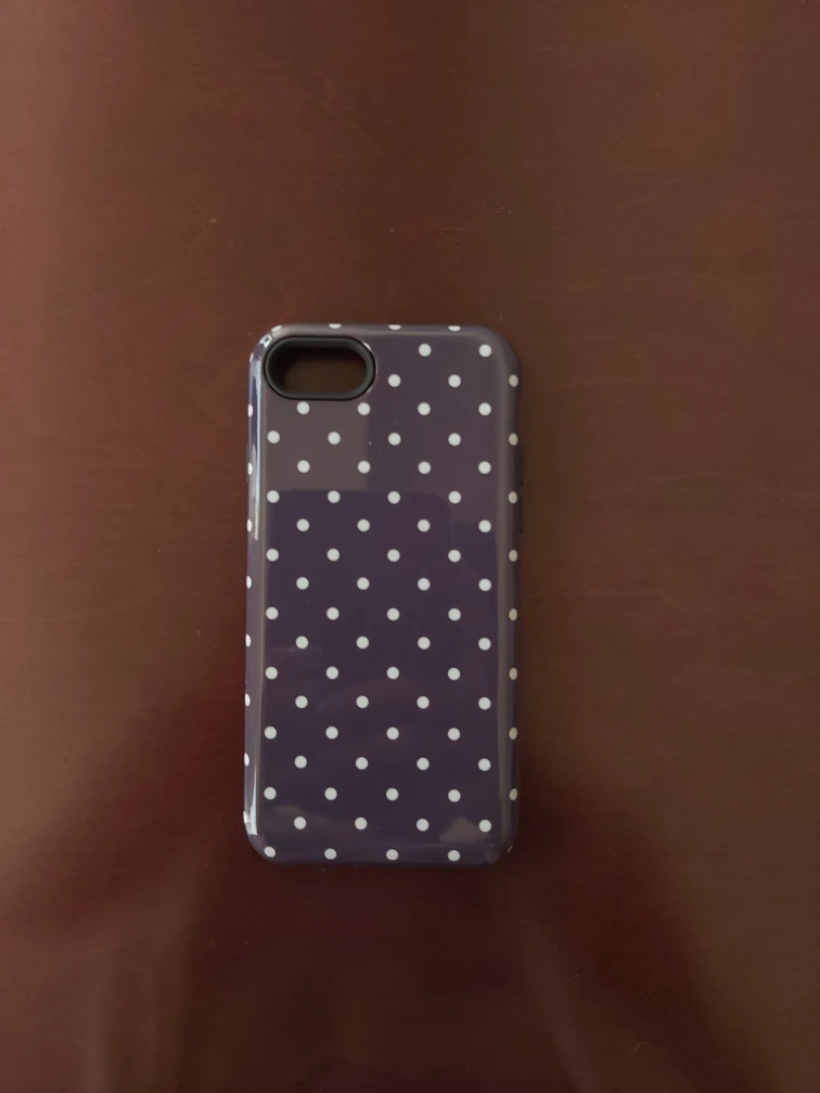 Black and White Polka Dot Iphone 8 Case