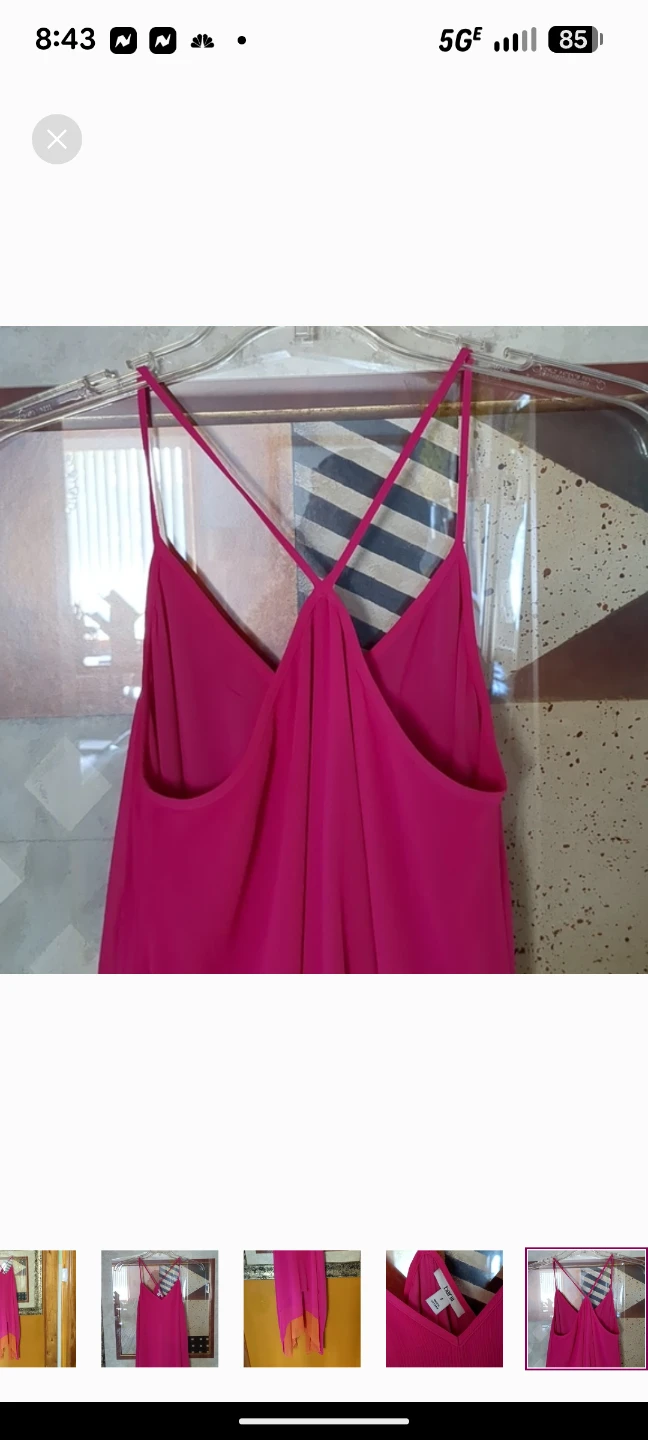 BAR III FUSCHIA/ORANGE DRESS - photo 5