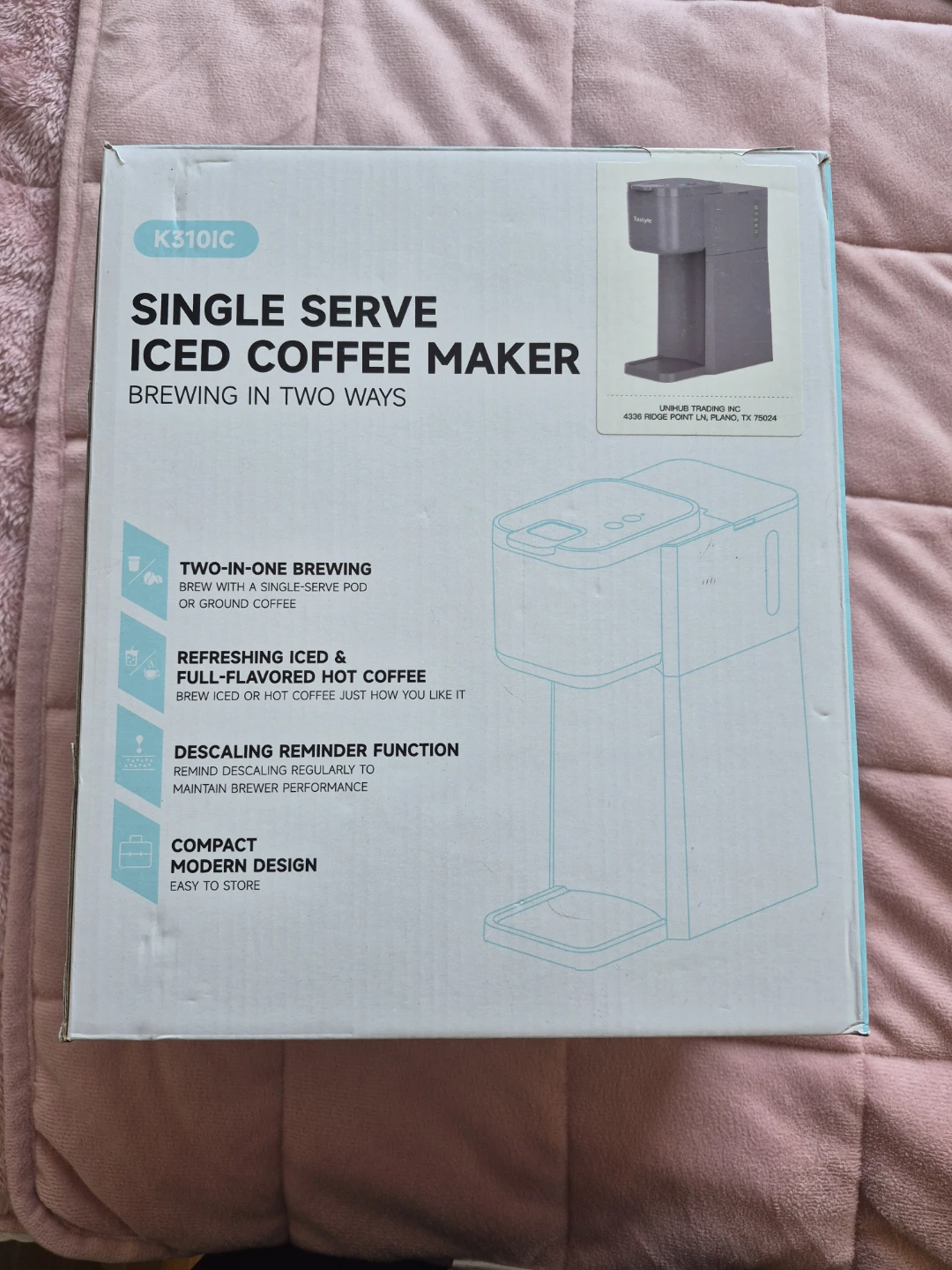 Single Serve Iced Coffee Maker