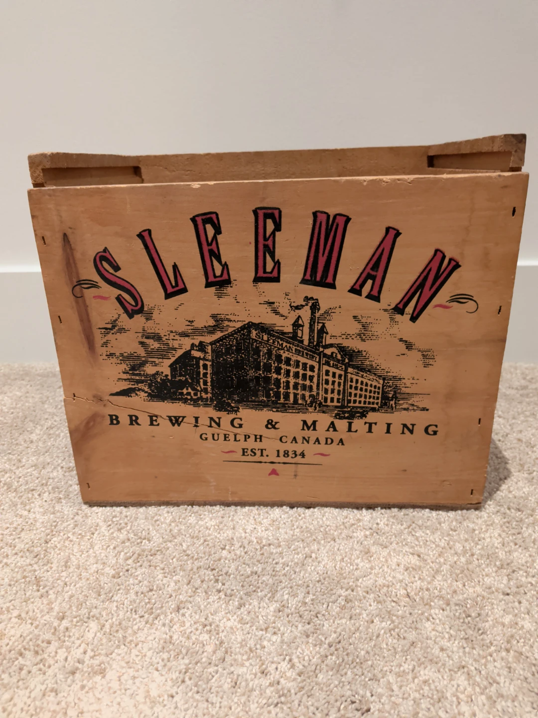 SLEEMAN BEER CRATE