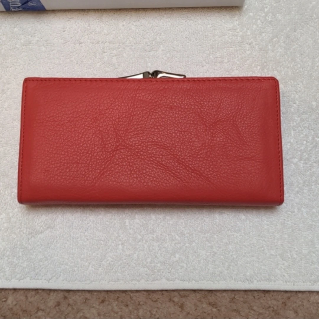 New California Polo Club Red Leather Wallet - photo 5