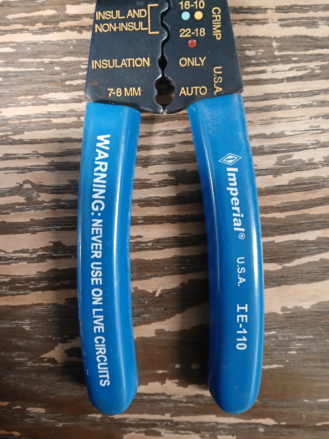 Imperial TE-110 Wire Stripper & Crimper Tool - photo 3