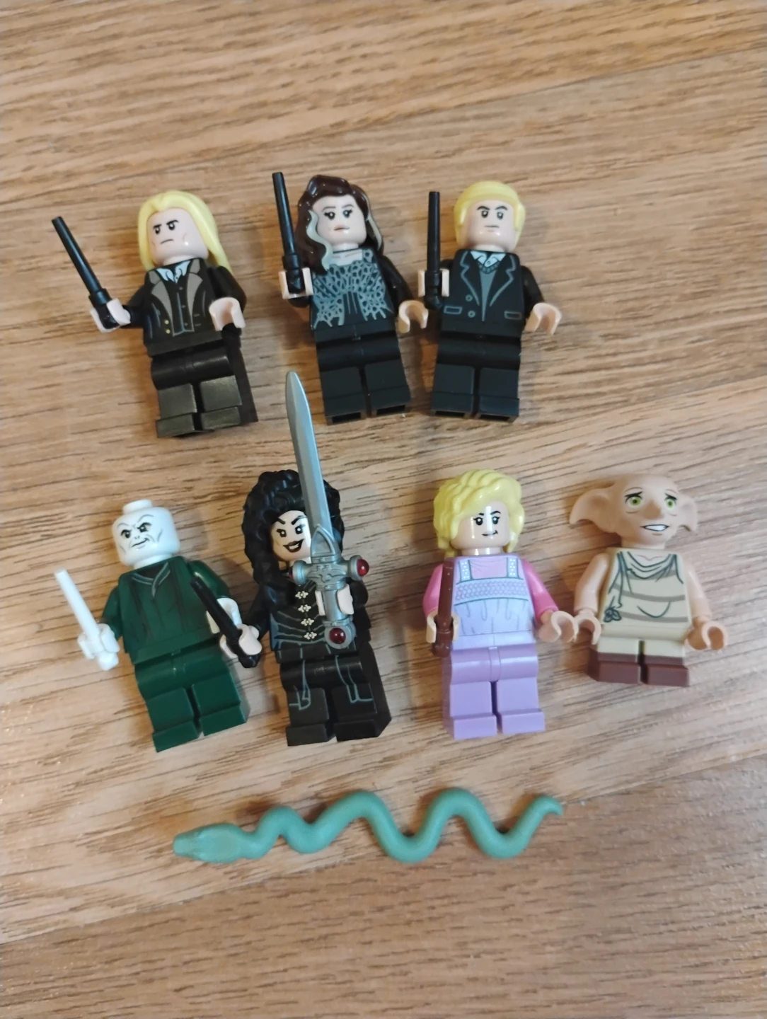 LEGO Harry Potter Mini Figures Lot (7 figures + snake)