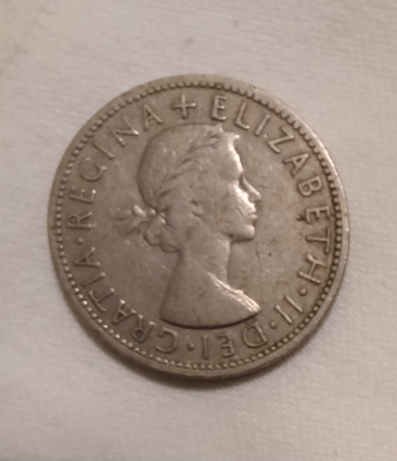 1962 Two Shillings Coin - Queen Elizabeth II
