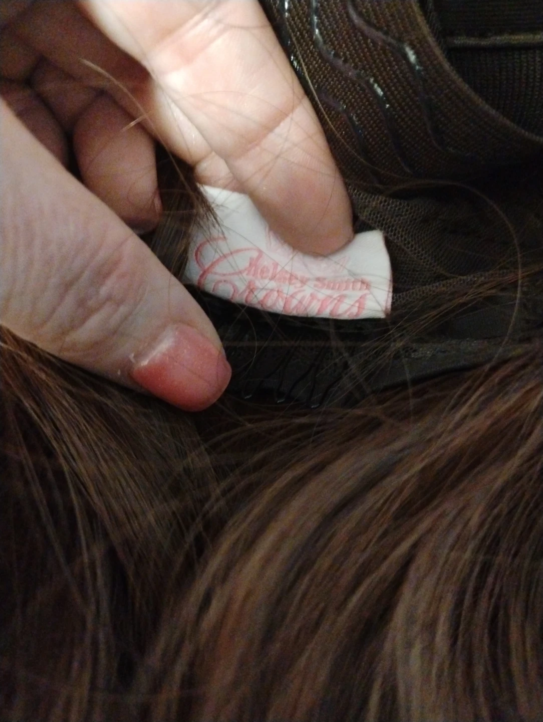 Kelsey Smith Wigs - 2 tone brown long wavy wigs