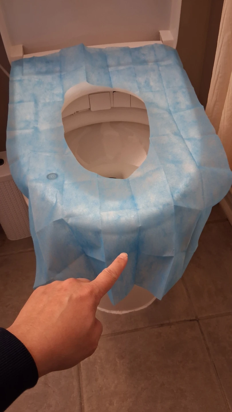 Hygiene Public Toilet Cover, Waterproof, Travel