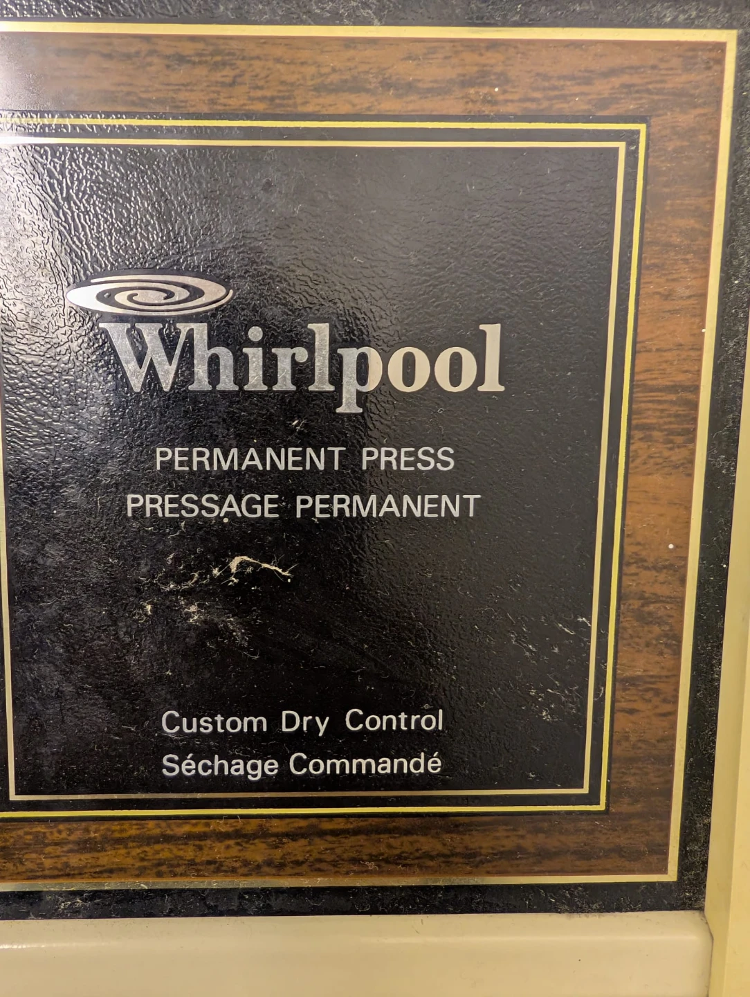 Whirlpool Permanent Press Dryer