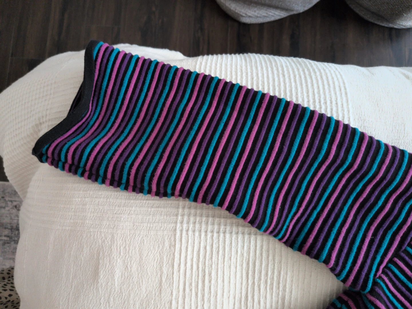 DKNY Striped Turtleneck Sweater - Size XS - photo 4