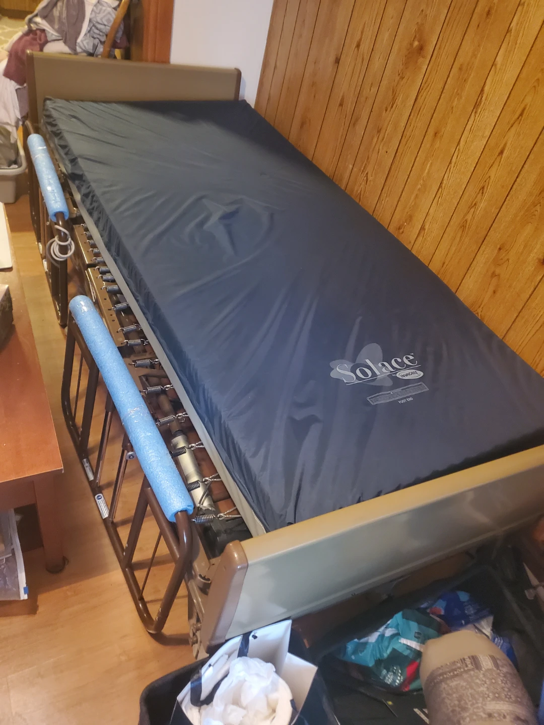 Invacare Solace Hospital Bed with Mattress