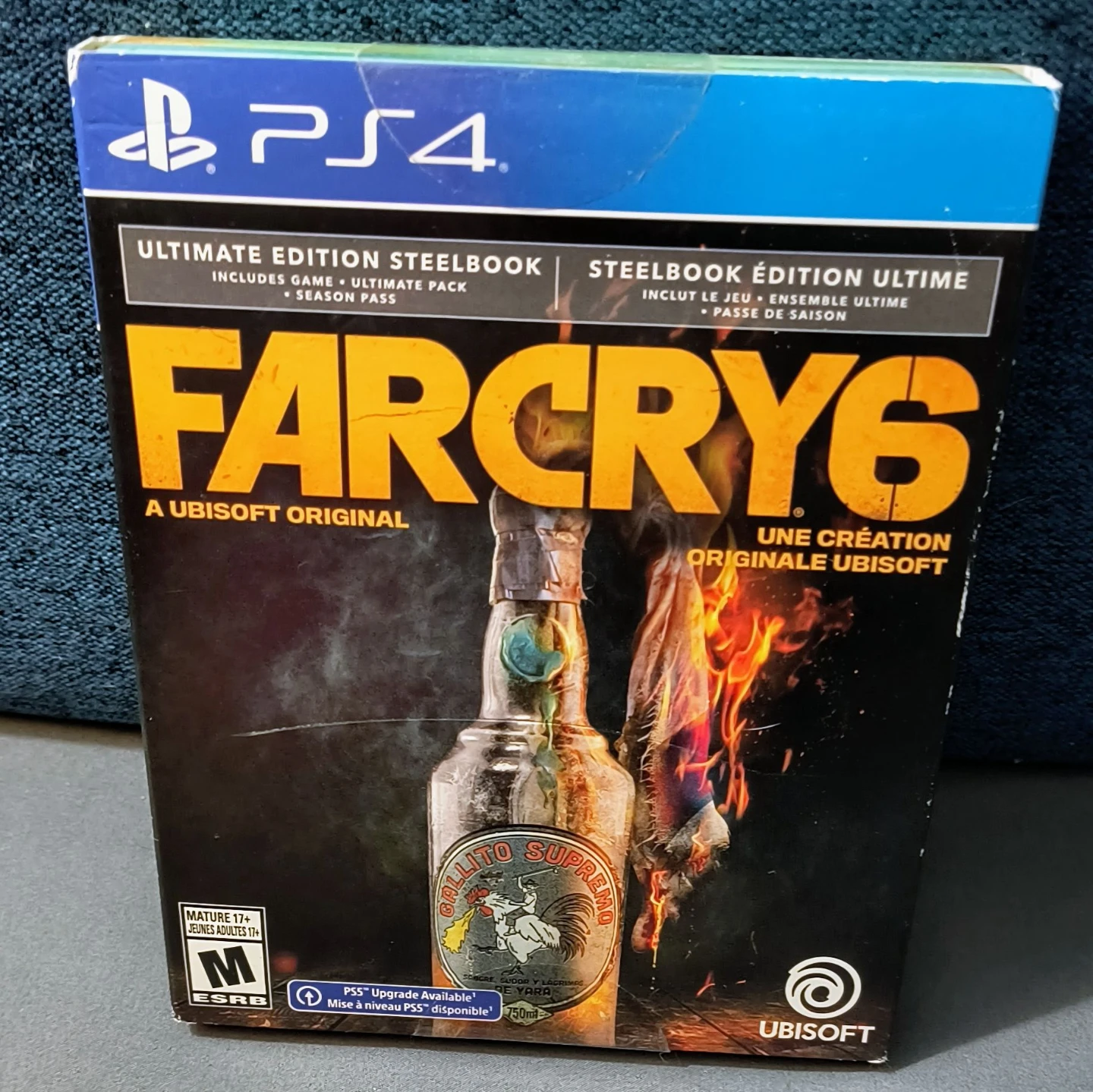PS4 FarCry6 Ultimate Edition Steelbook