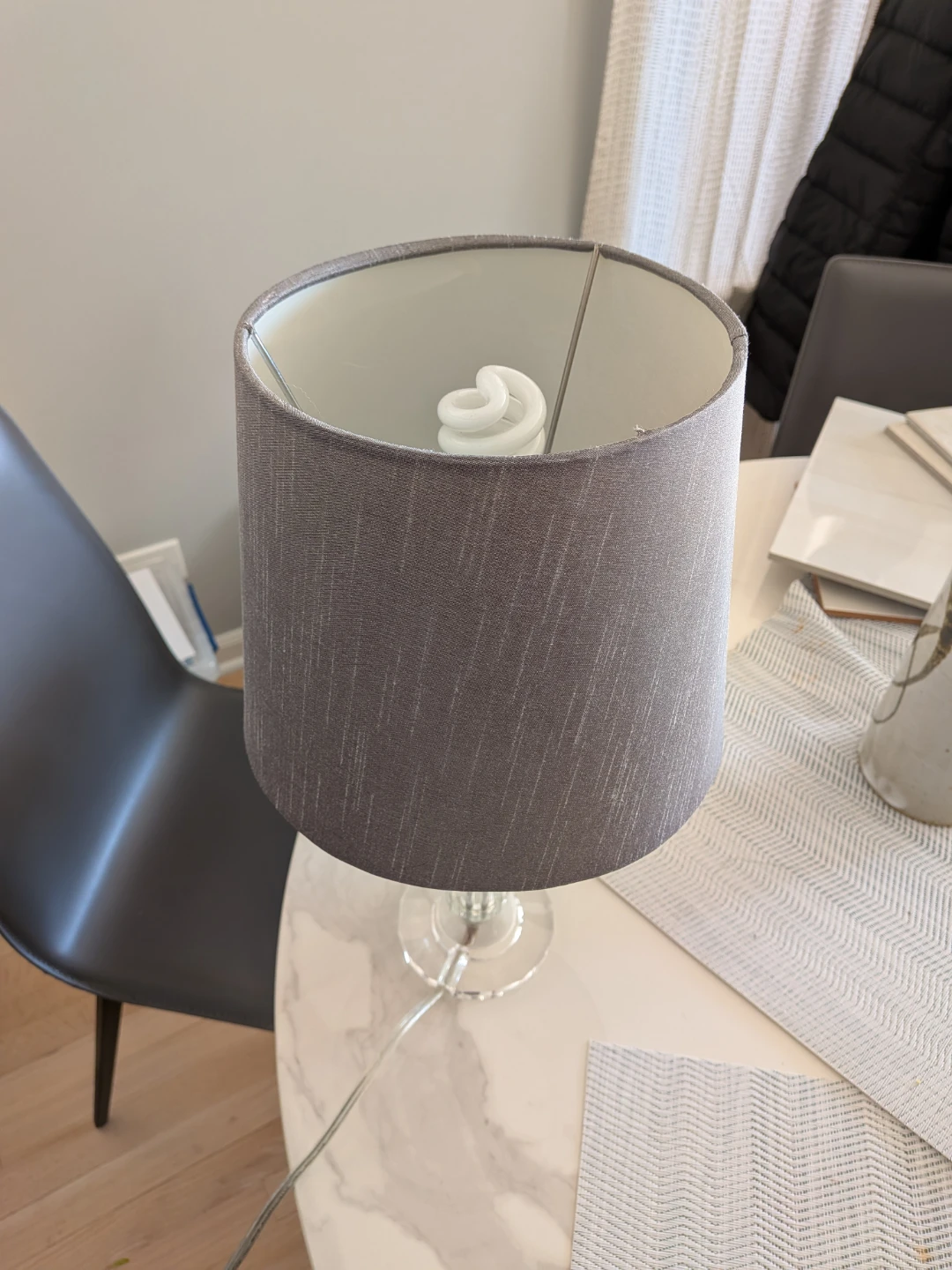 NEW Silver Table Lamp! - photo 3
