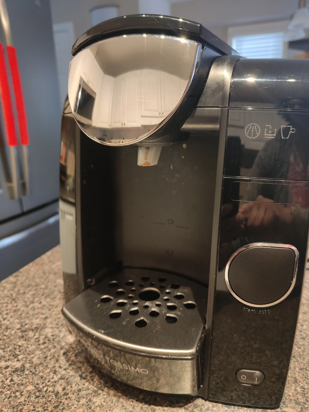 Black TASSIMO Coffee Maker