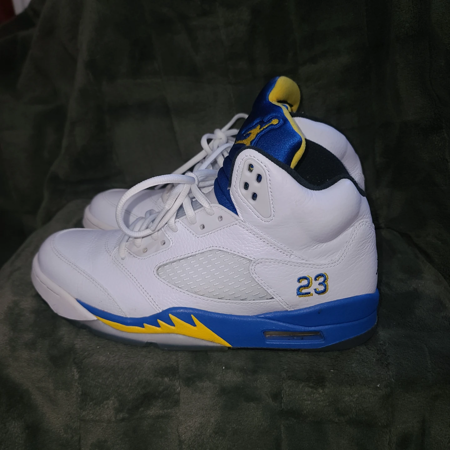 Jordan 5 "Laney" Retro High Top Sneakers