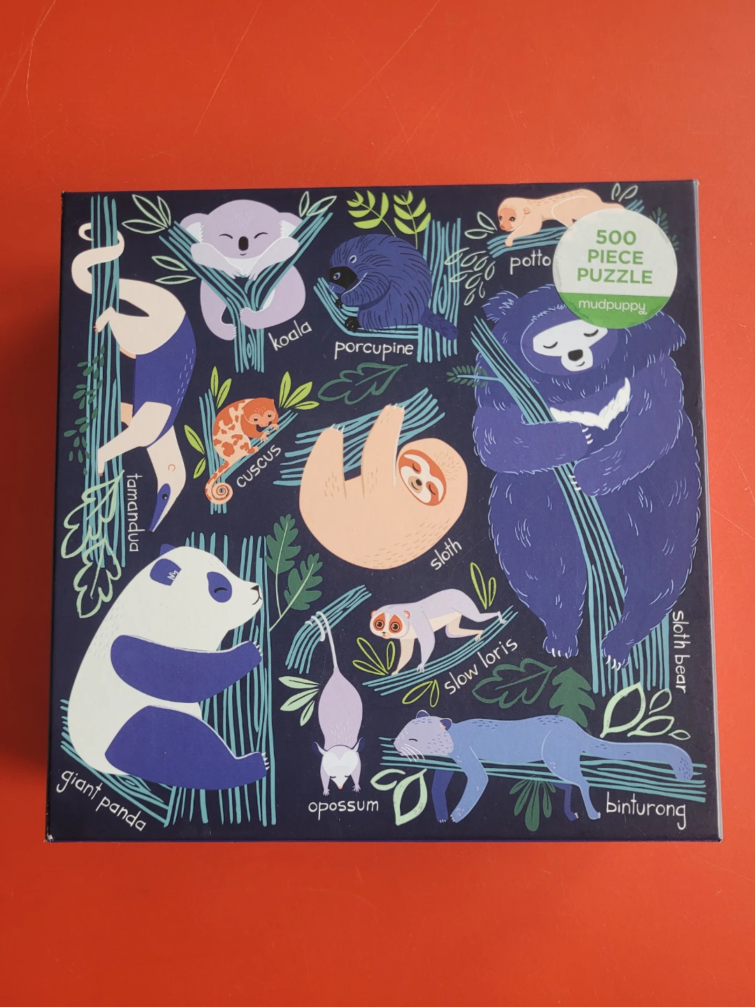 Mudpuppy Slowpokes 500 Piece Puzzle