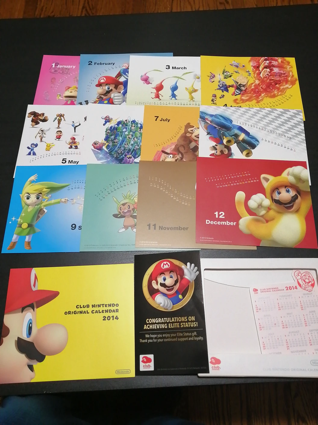 Club Nintendo Original Calendar 2014 - photo 2