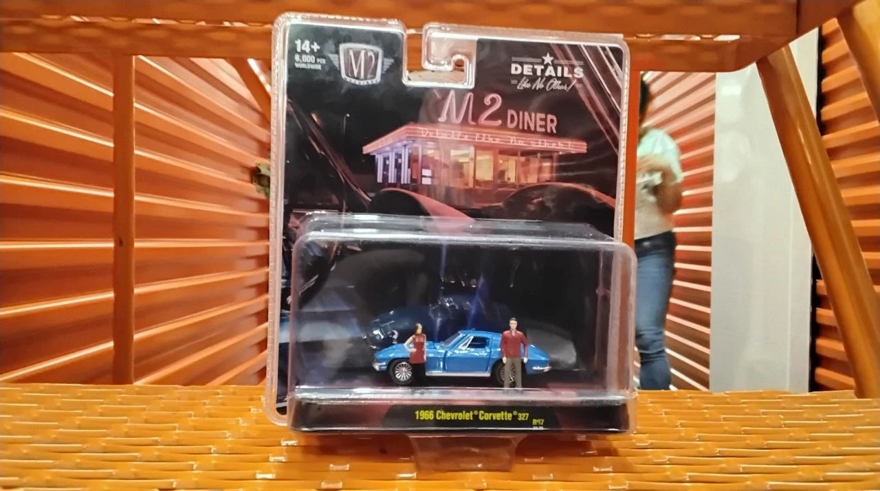 M2 1966 Chevrolet Corvette 327 Diecast Car