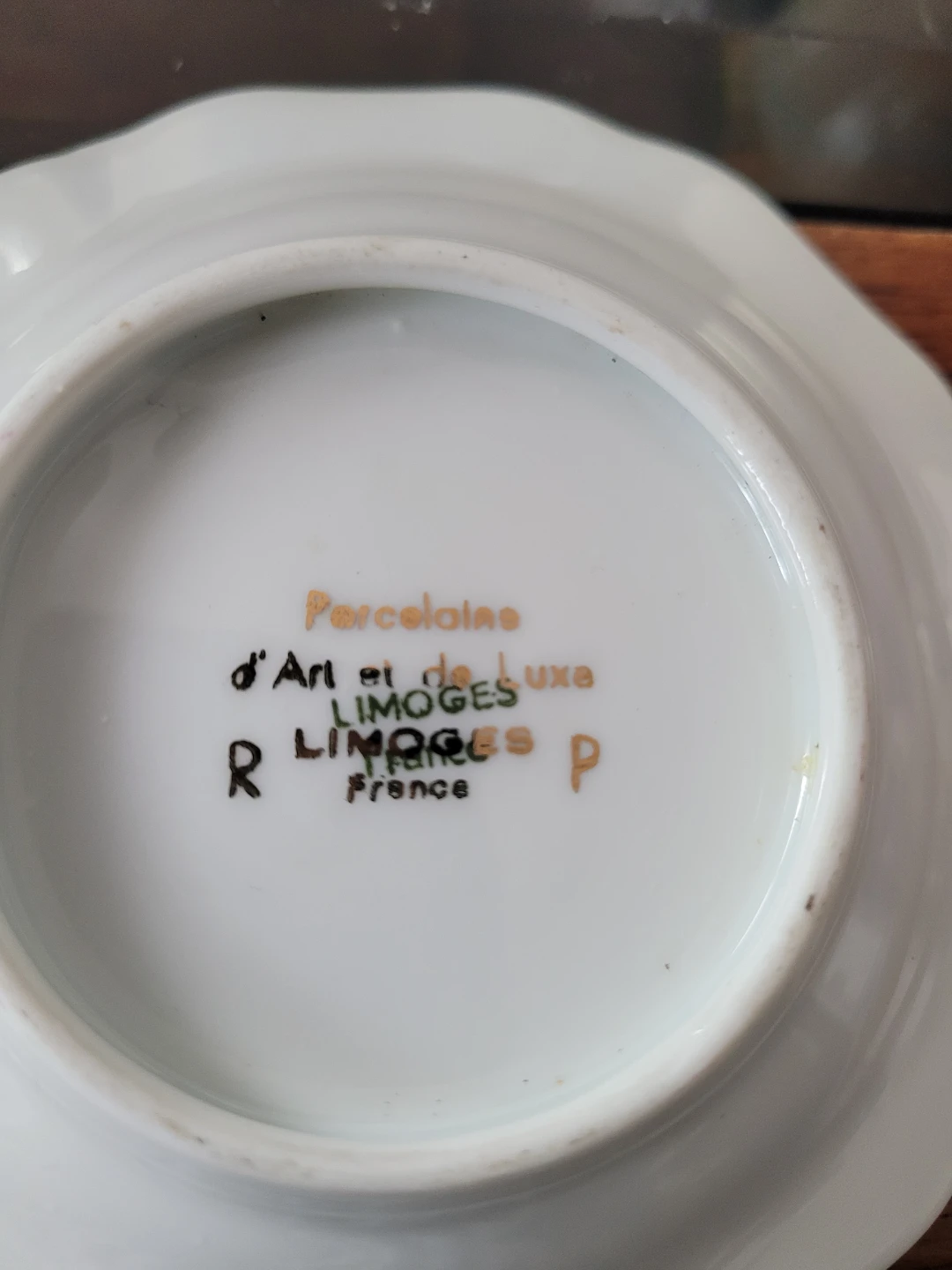 Limoges Porcelain Decorative Ashtray - photo 2
