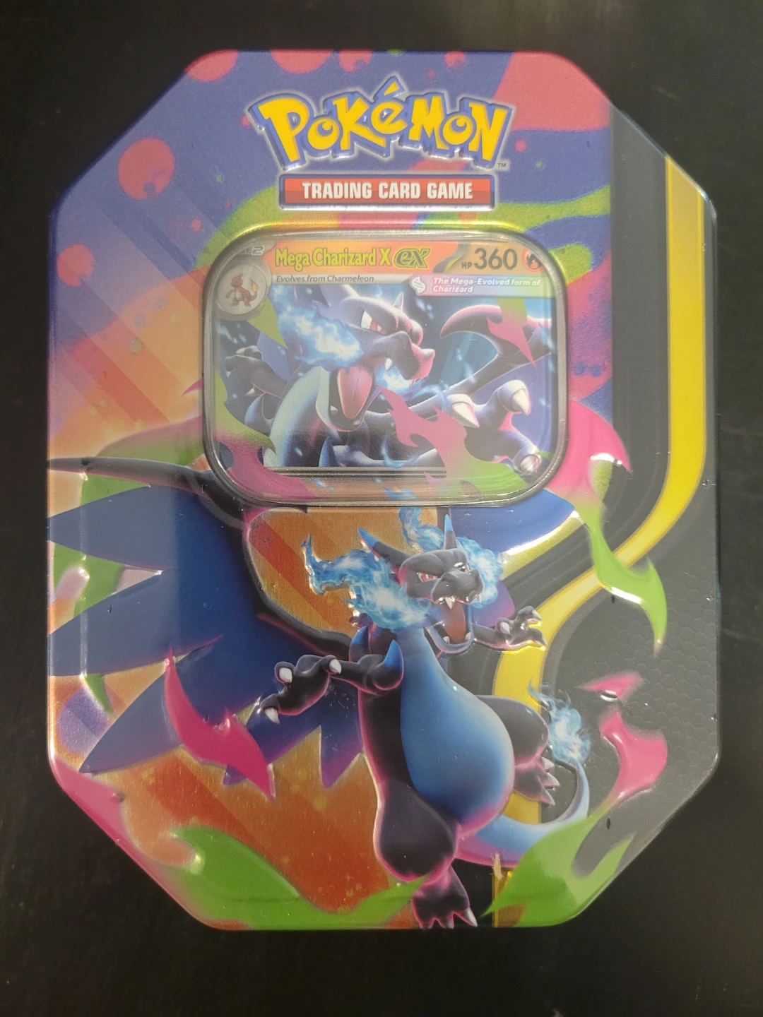 Pokemon Trading Card Game Mega Charizard EX Tin