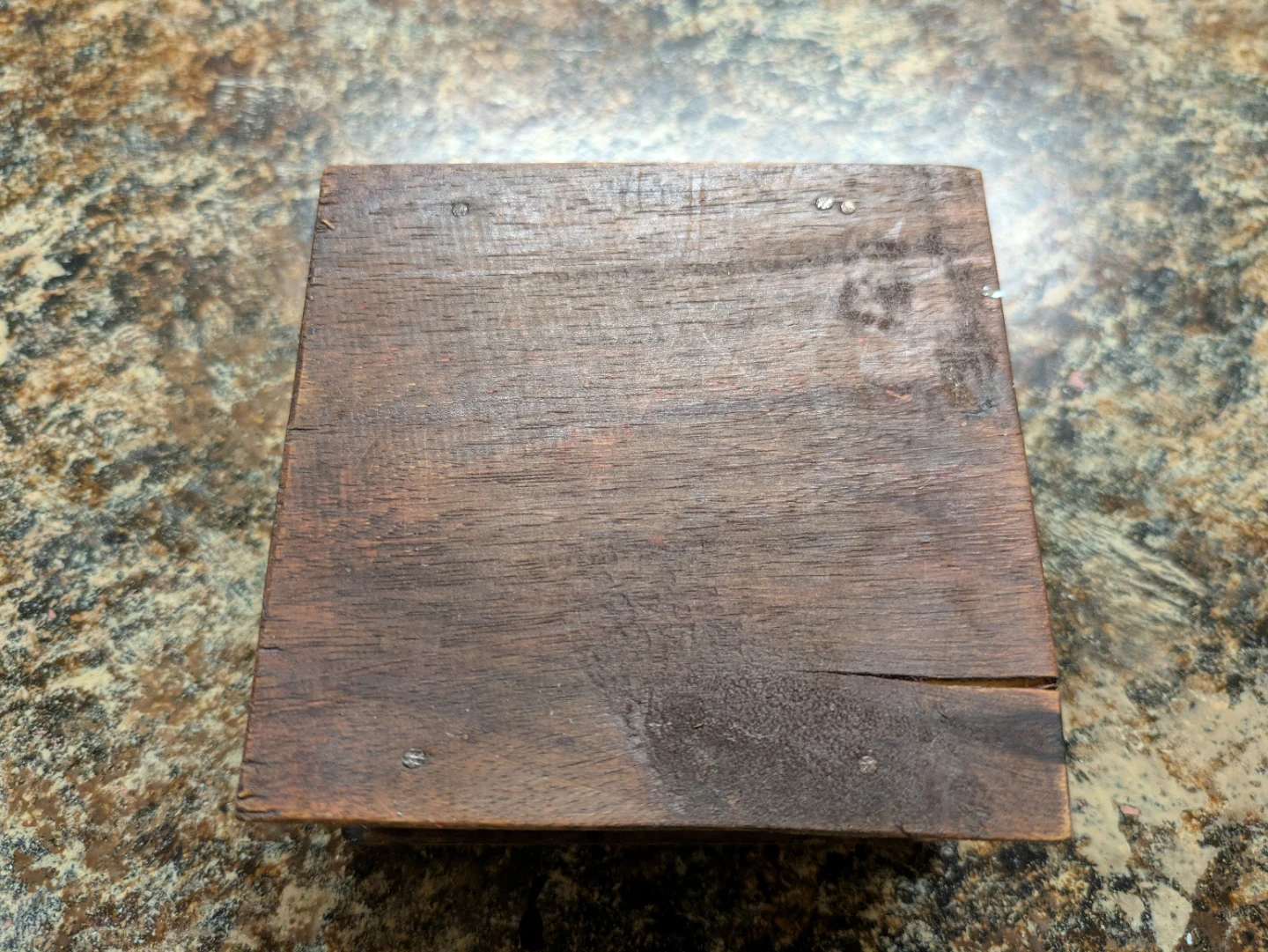 Vintage Carved Wooden Trinket Box - photo 4