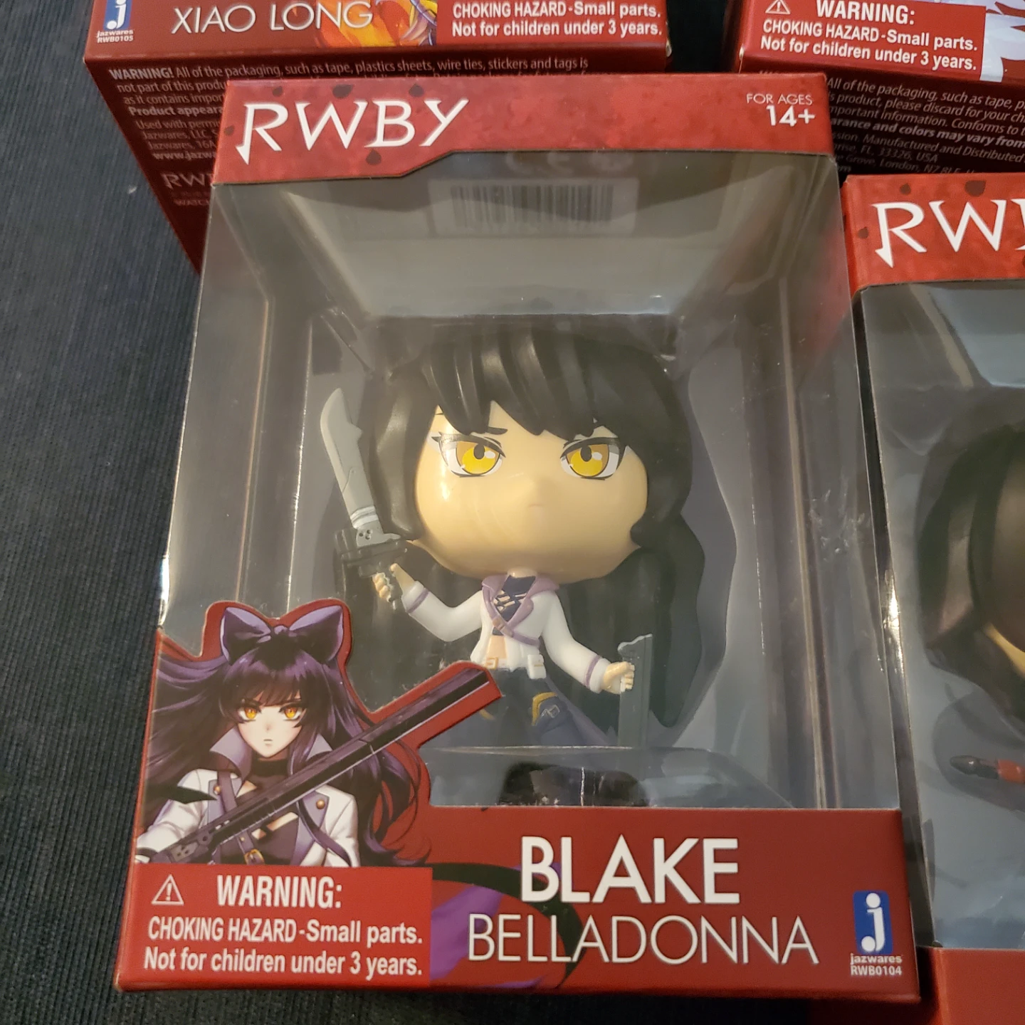 RWBY Chibi Figures - Ruby, Weiss, Blake, Yang NEW! - photo 3