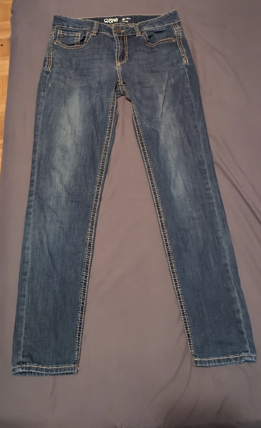 Warehouse One Mid Rise Skinny Jeans