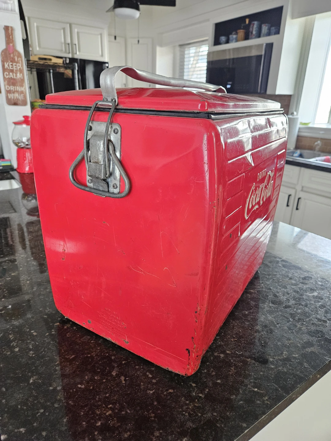 1950s Coca-Cola Cooler. Solid! - photo 2