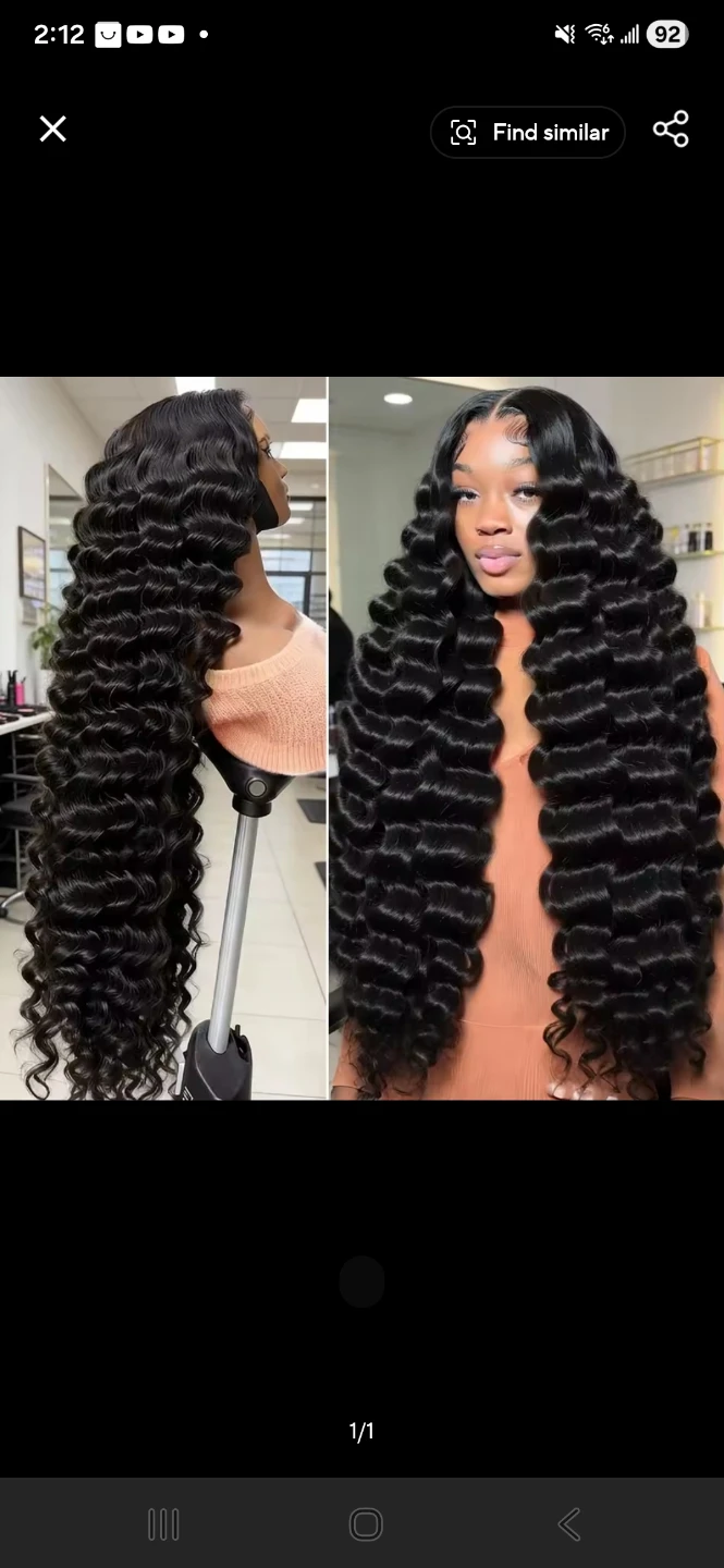 Long Curly Brown Wig - photo 4