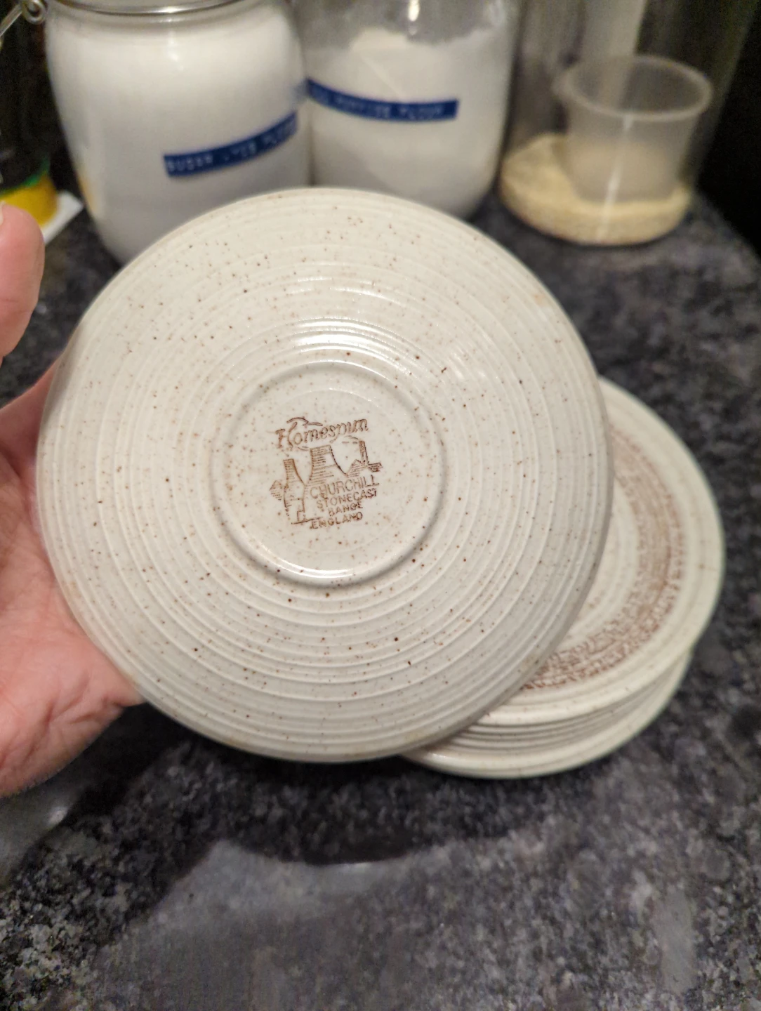 Homewares Churchill England Saucer Set - photo 3