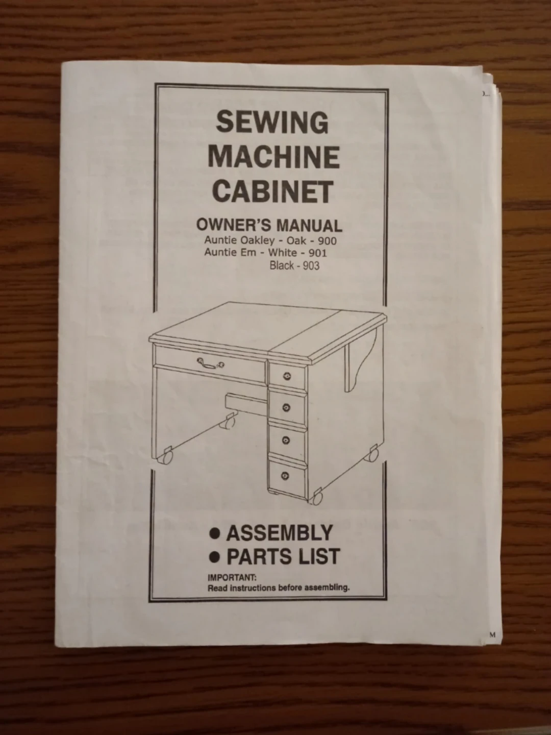 Kenmore Sewing Machine Cabinet - photo 3