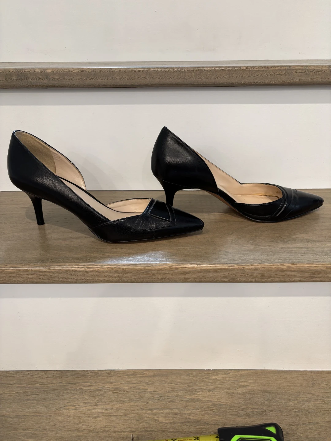 Nine West Black D'Orsay Pointed Toe Heels - photo 3