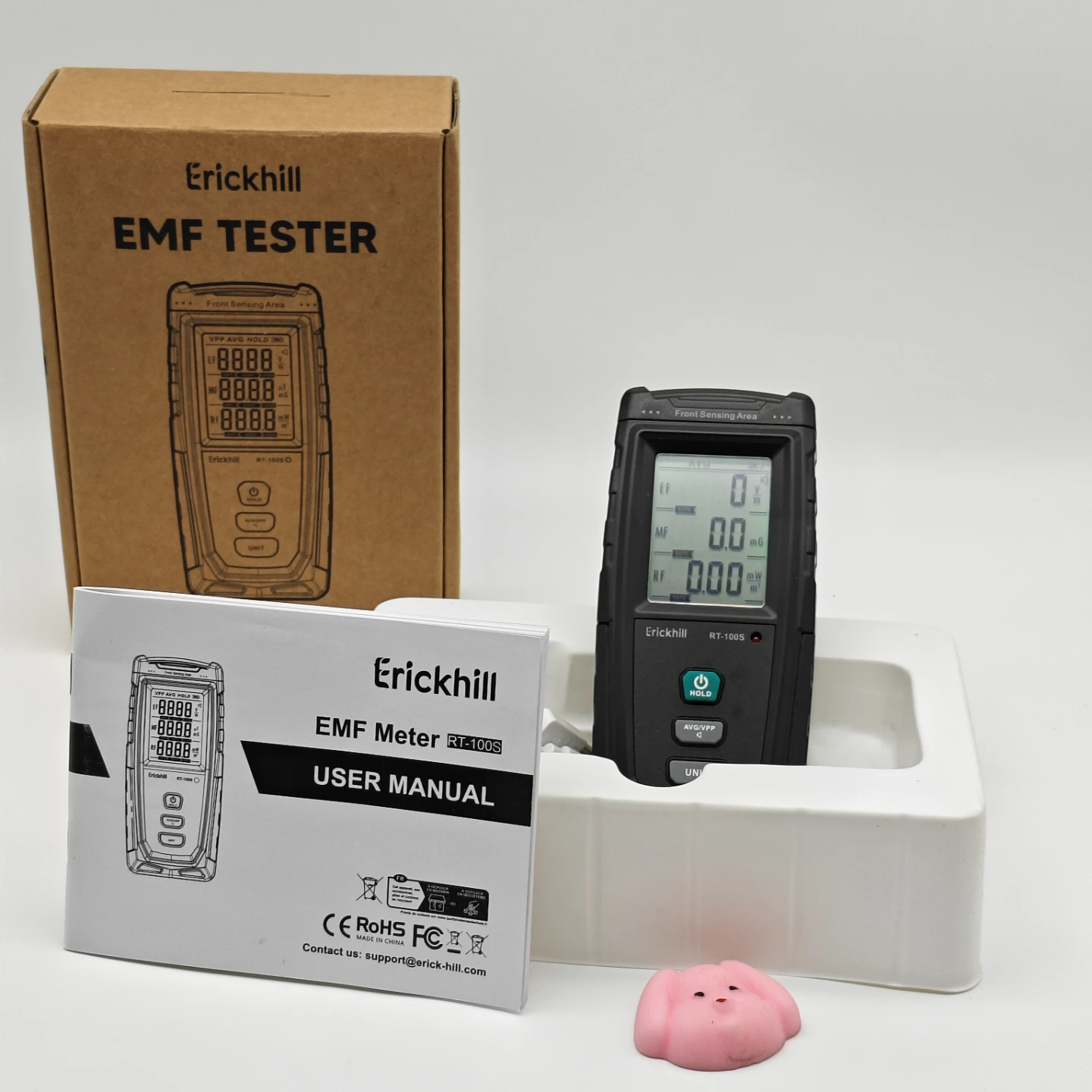 Erickhill EMF Meter RT-100S Electromagnetic Radiation Tester