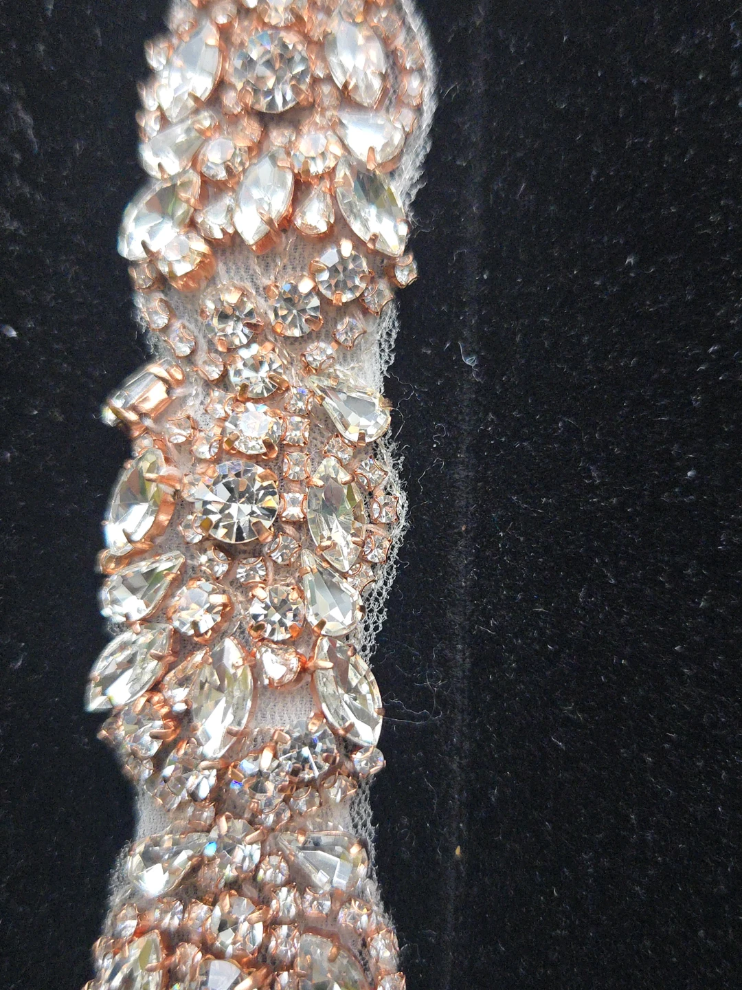 Fiore Couture Rhinestone Embellished Trim - photo 2