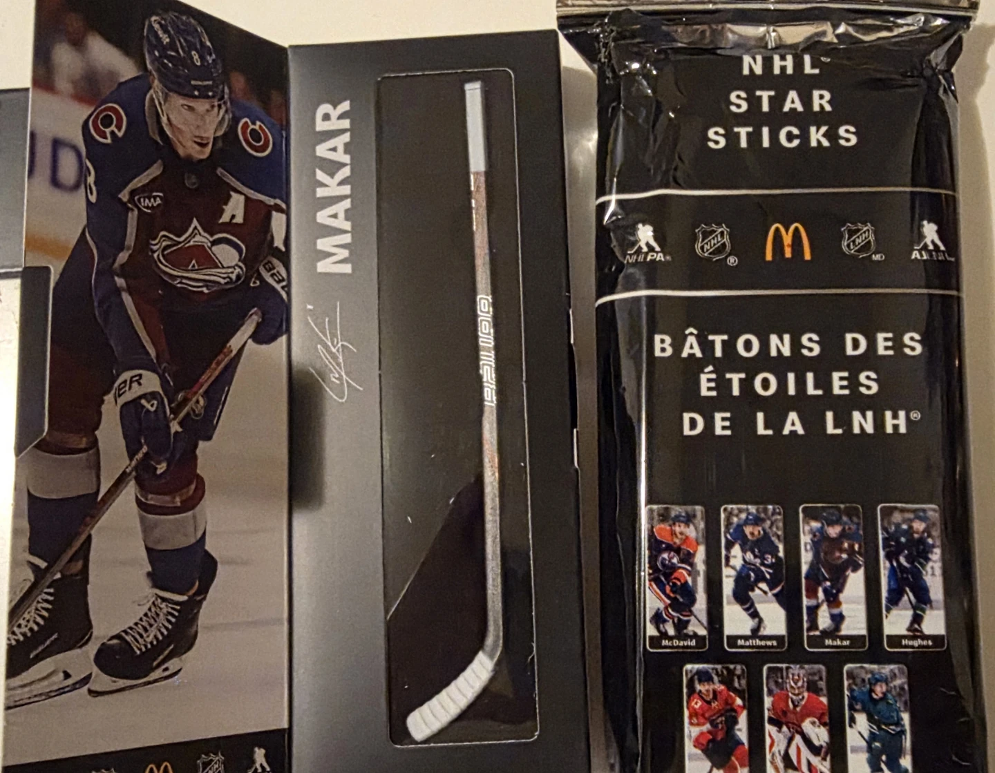 McDonald's NHL Star Sticks Makar
