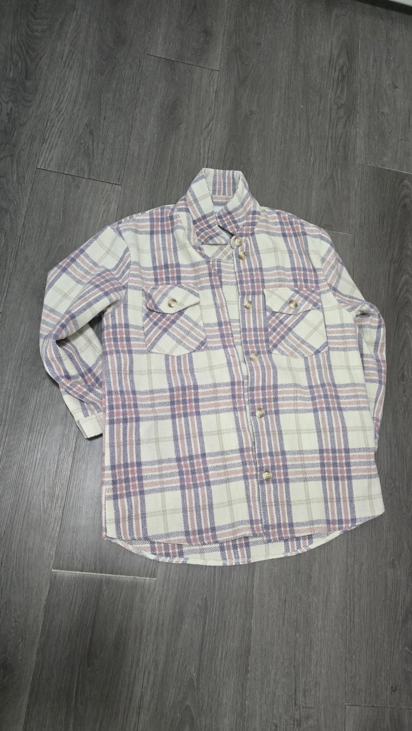 ONLY Plaid Flannel Shirt